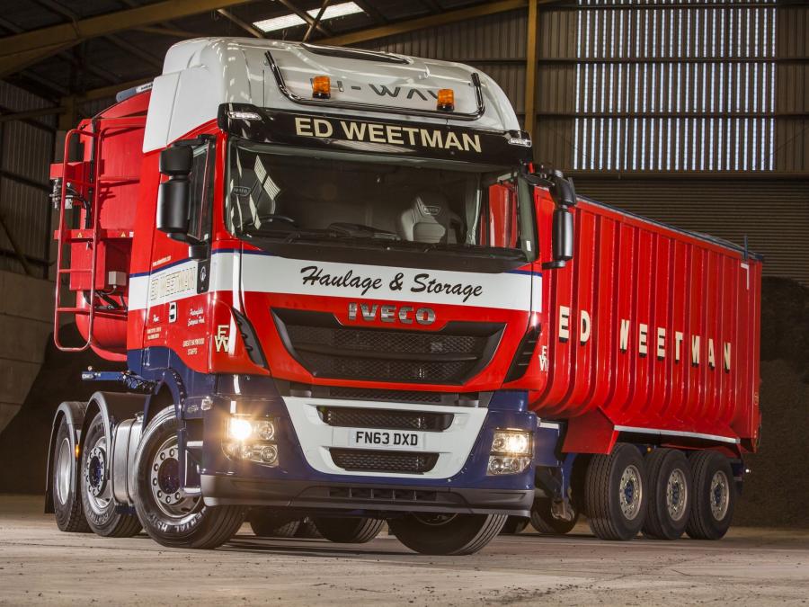  Iveco Stralis Hi-Way 460 6x2 2013 года  (UK) (фото 7 из 8)